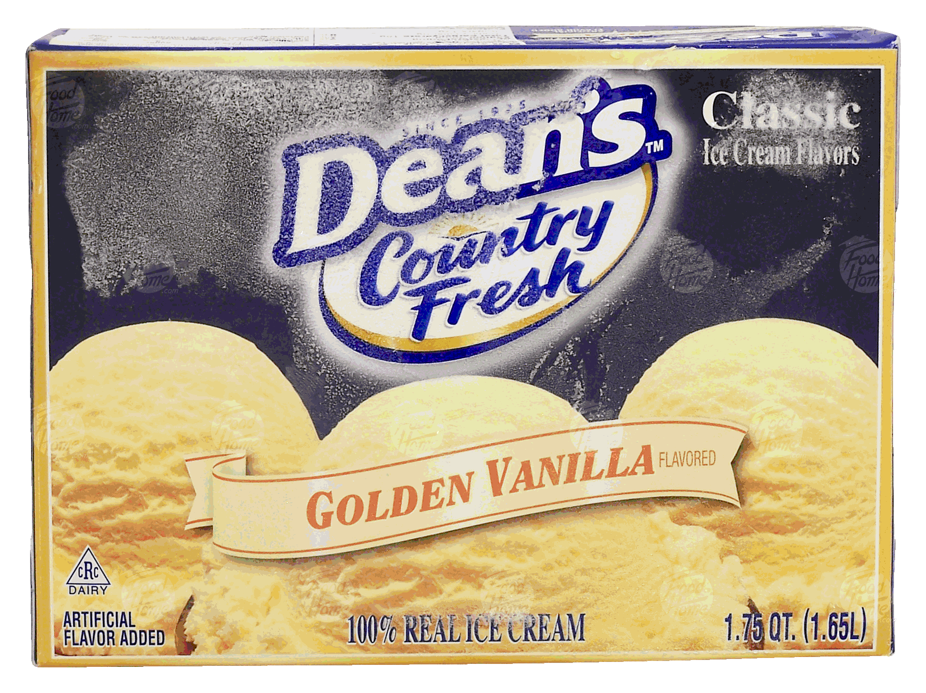 Dean's Country Fresh golden vanilla ice cream Full-Size Picture